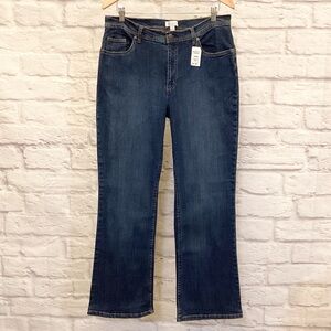 Denim & Co. 16 NWOT Modern Waist Women's Jeans Bootcut Stretch A45113